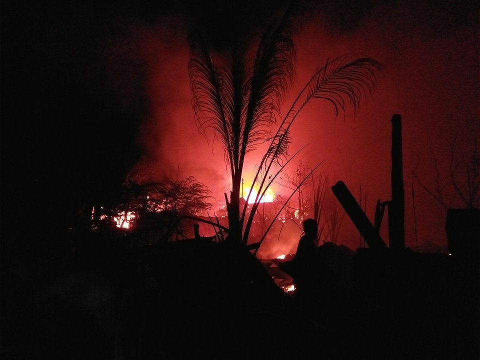 Fire hits residential area in Cebu on Christmas Eve