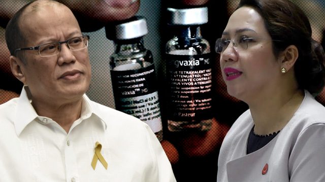 Aquino, Garin, 7 others on immigration lookout over Dengvaxia