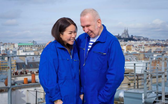 Fashion icon Jean-Paul Gaultier hands his scissors to Sacai’s Chitose Abe