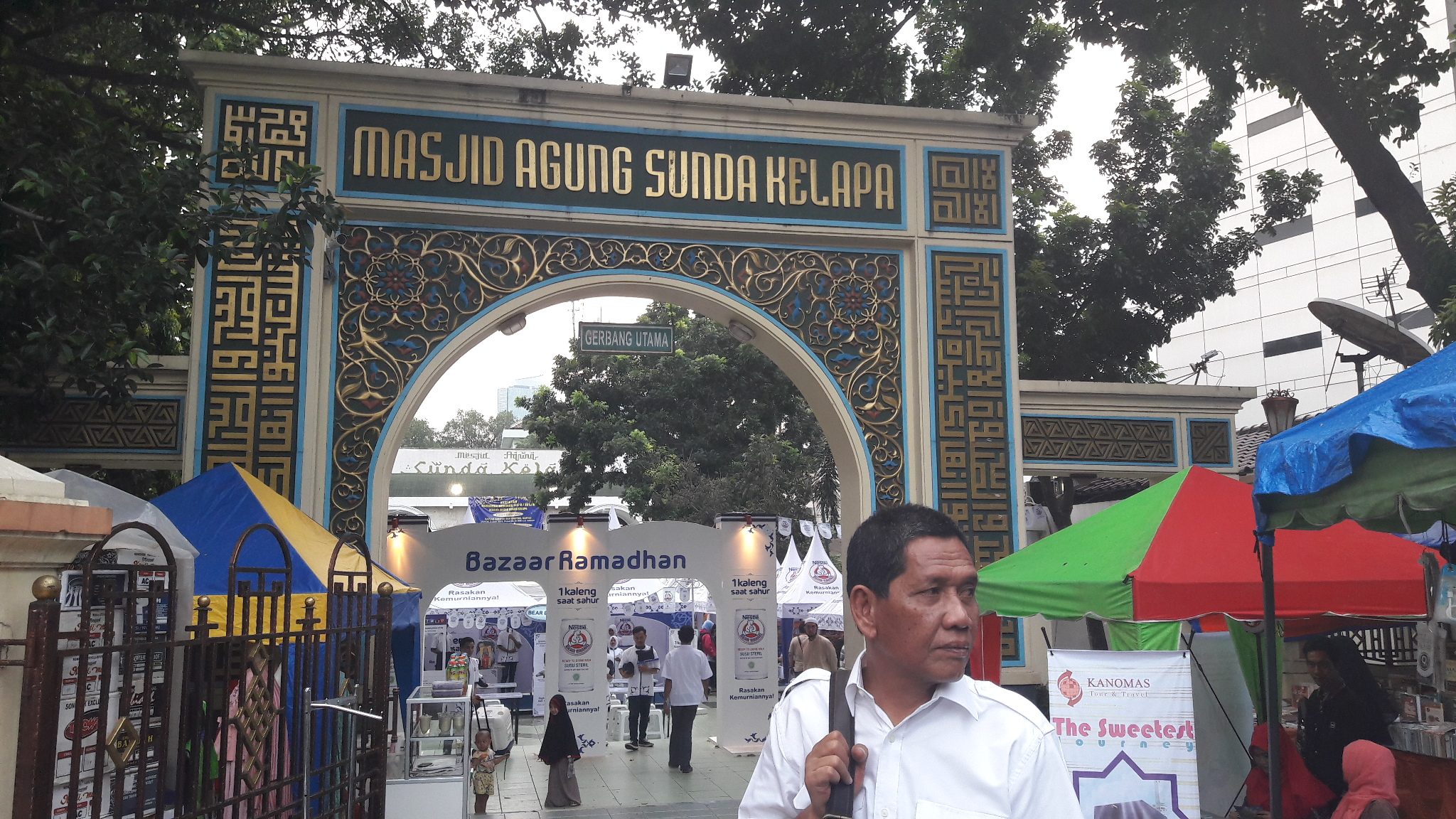 Menikmati Ramadan ala Madinah di Masjid Sunda Kelapa