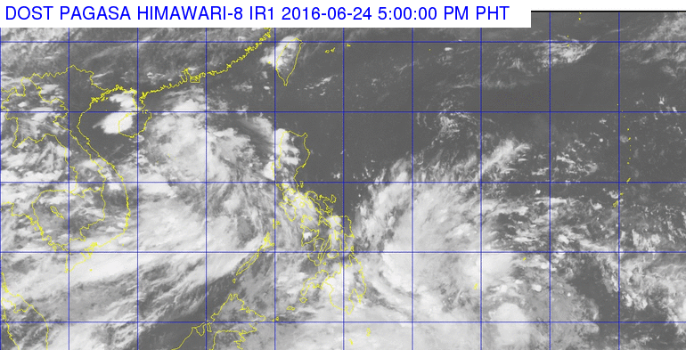1st tropical depression for 2016 to enter PAR in 24 hours