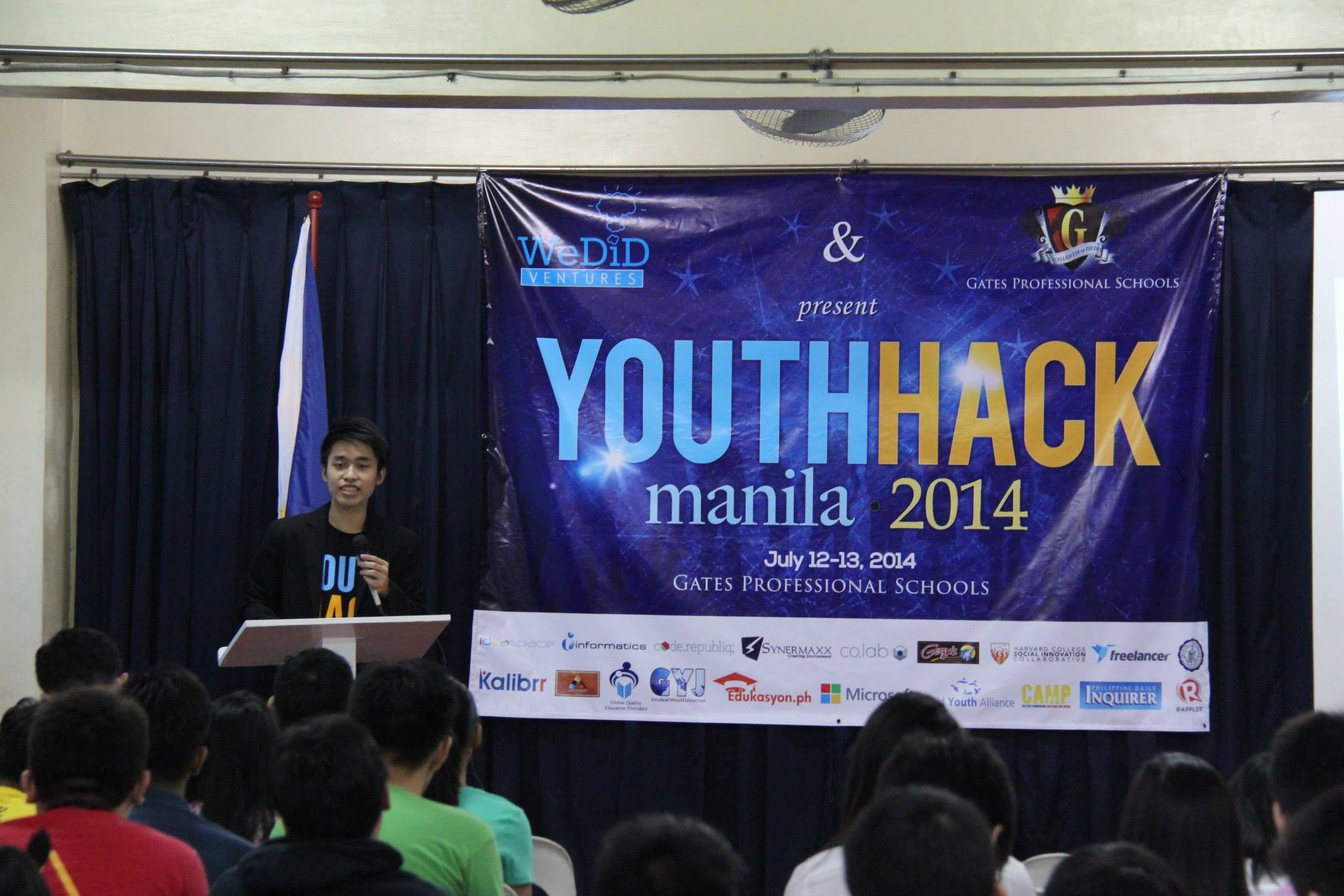 FILLING THE BLANKS. YouthHack Manila founder David Ongchoco created the event  to address the lack of support  budding tech entrepreneurs were getting in the country.  