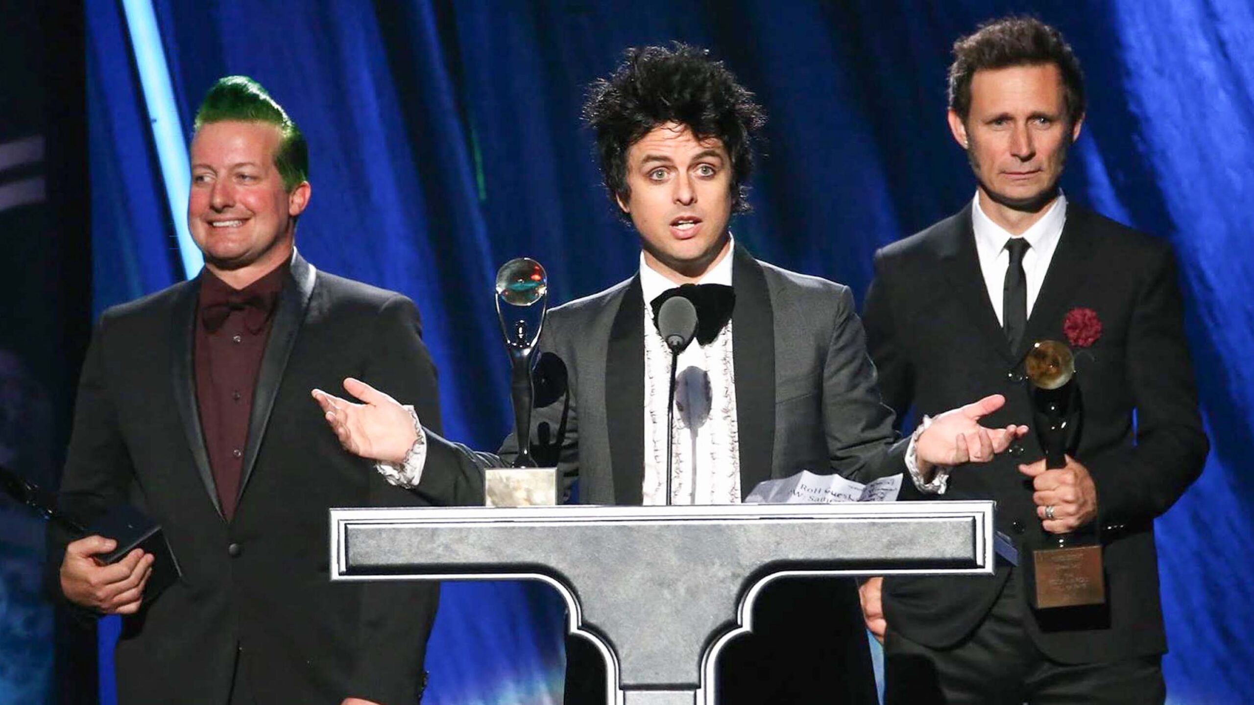 Green Day returns with attack on US gun culture