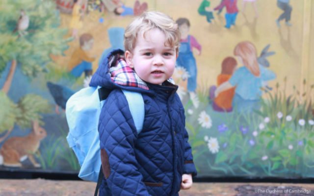 LOOK: First day at nursery for Britain’s Prince George