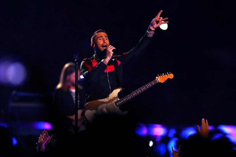 IN PHOTOS: Maroon 5’s Super Bowl halftime performance