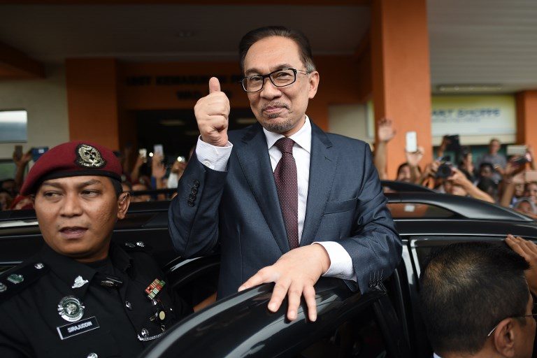 Anwar declares ‘new dawn’ in Malaysia after walking free from jail