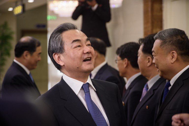 China’s foreign minister in North Korea on rare visit