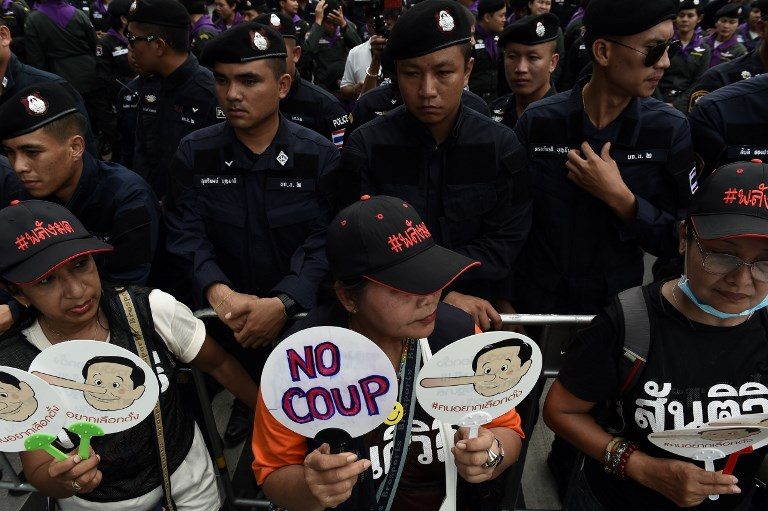 Protest greets 4th year of Thai junta rule