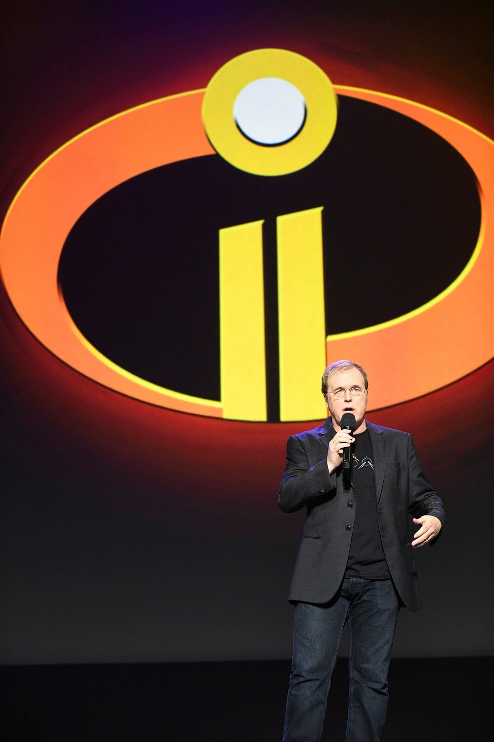 Brad Bird gives details about the new 'Incredibles 2' film. Photo courtesy of Disney/Image Group LA
  