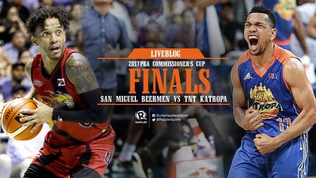 HIGHLIGHTS: 2017 PBA Finals Game 1 – San Miguel Beermen vs TNT KaTropa