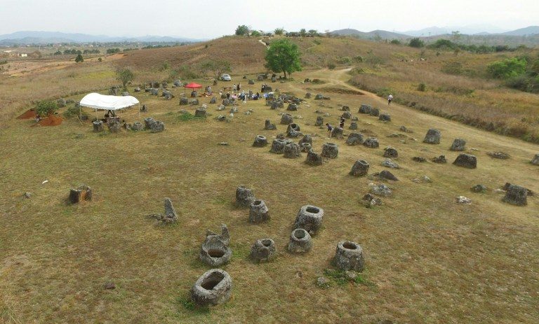 Ancient burials revealed at mysterious Plain of Jars in Laos