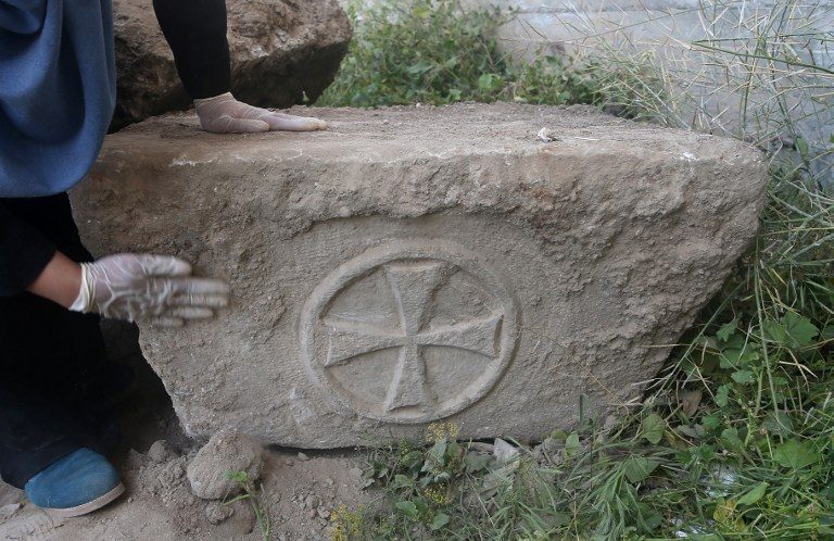 Ancient church unearthed on Gaza building site