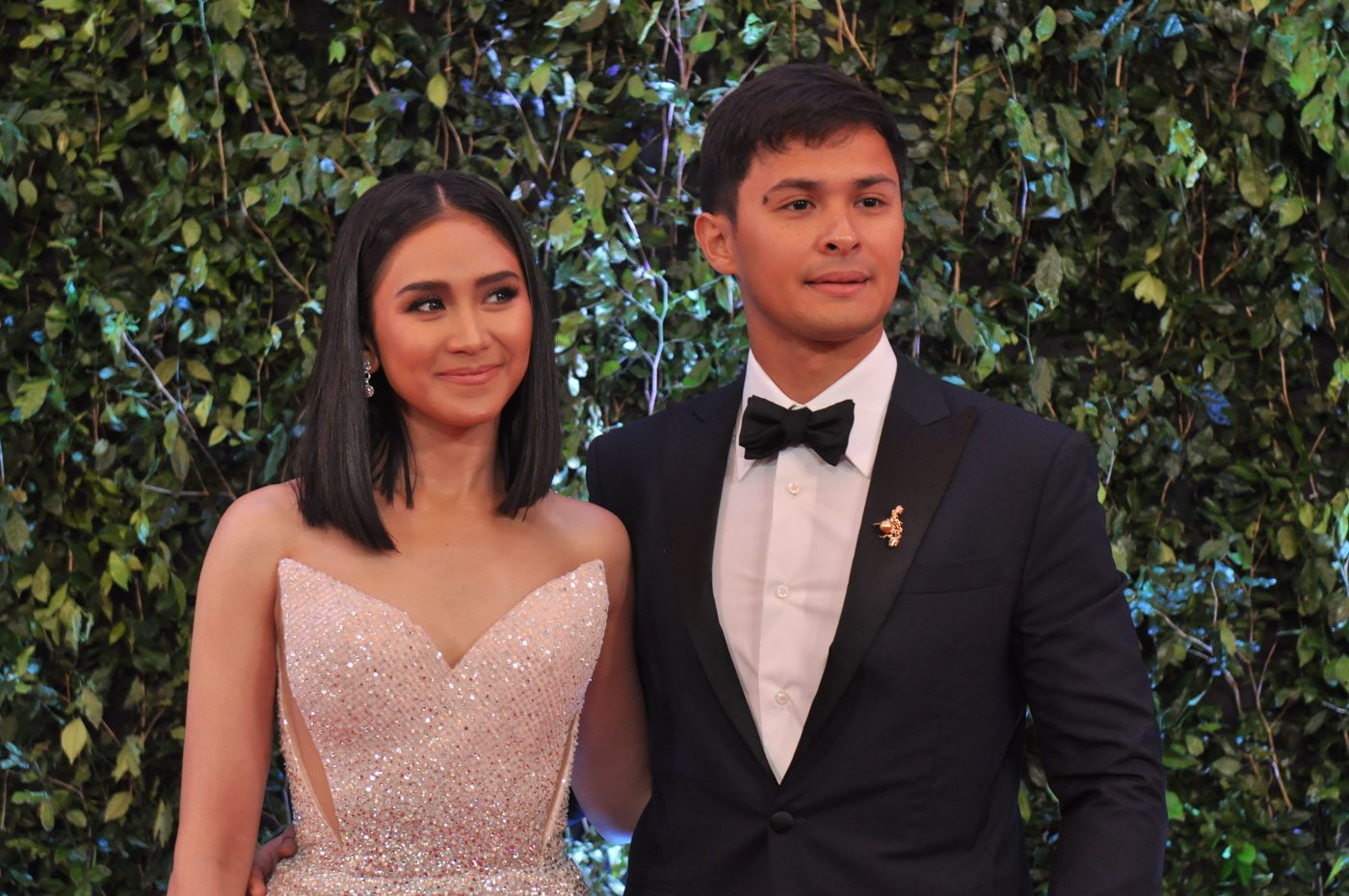 LOOK: Sarah Geronimo, Matteo Guidicelli attend the ABS-CBN Ball 2018