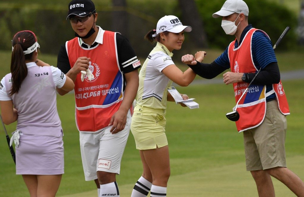 Park grabs first pro win at ‘virus-proofed’ Korean golf event