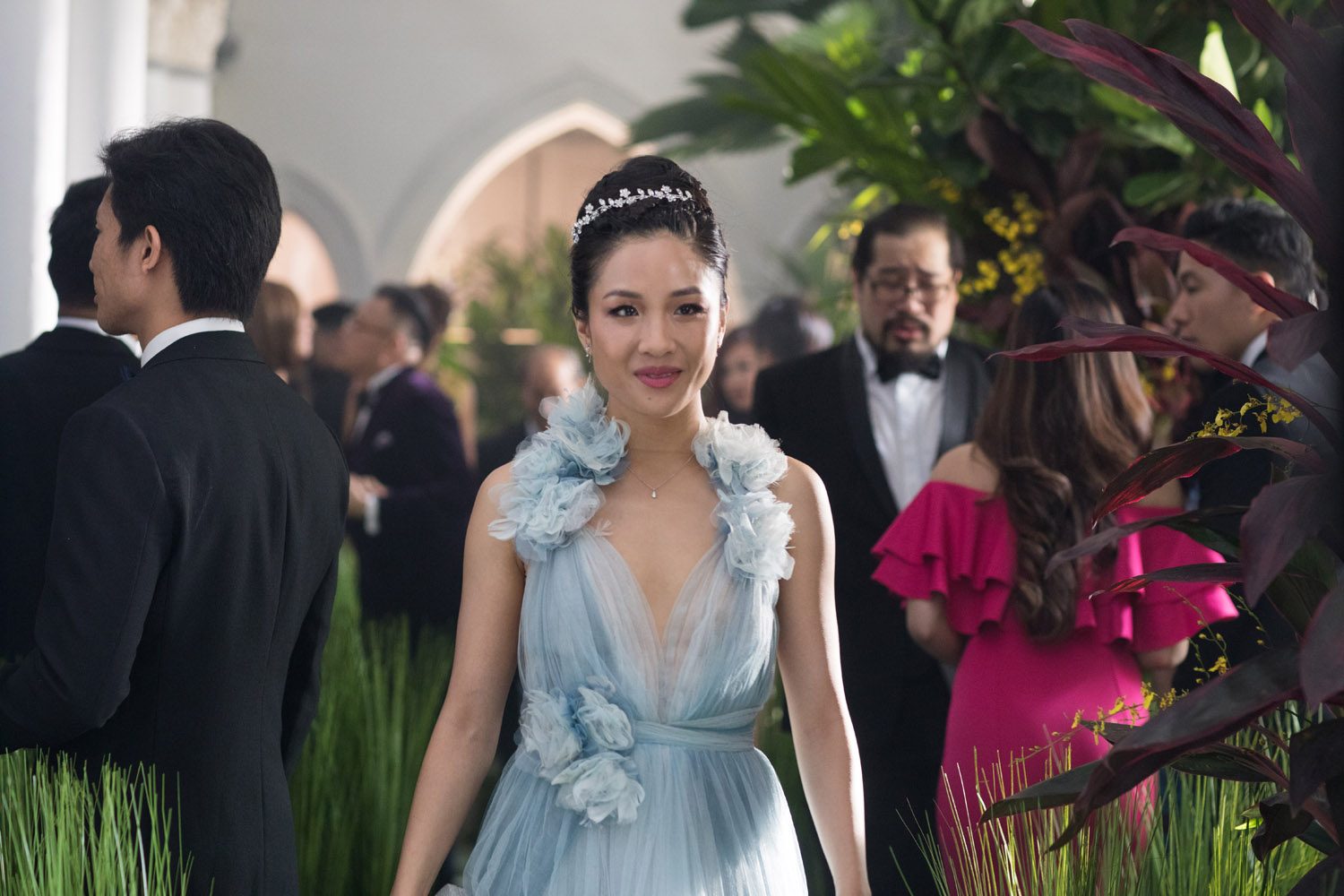 SOCIETY READY. The economics teacher steps out and dazzles during Colin and Araminta's wedding. Image courtesy of Warner Bros. Entertainment Inc. and RatPac-Dune Entertainment LLC 