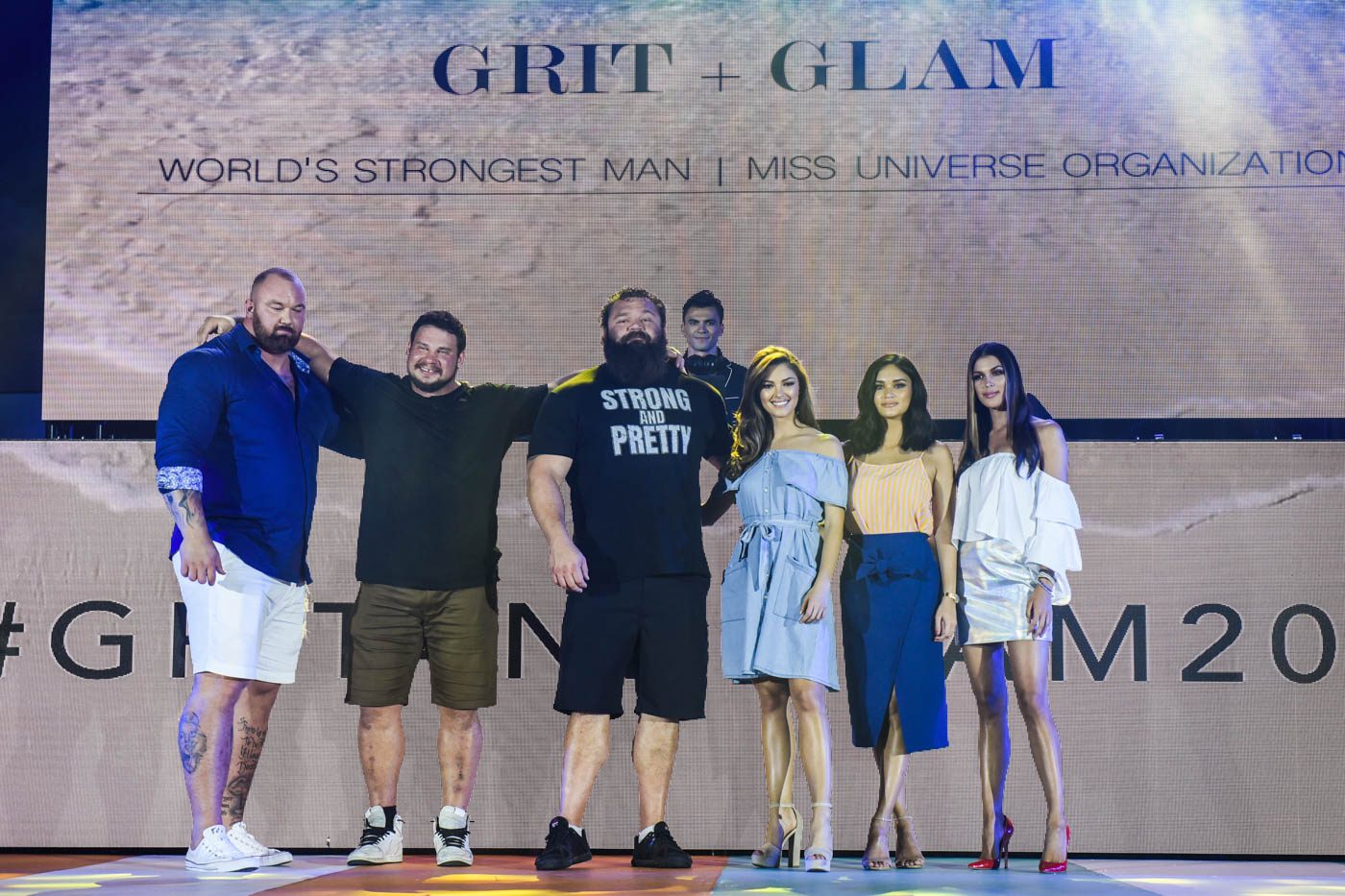 IN PHOTOS: Miss Universe queens, World’s Strongest Man join ‘Grit and Glam’ fashion show