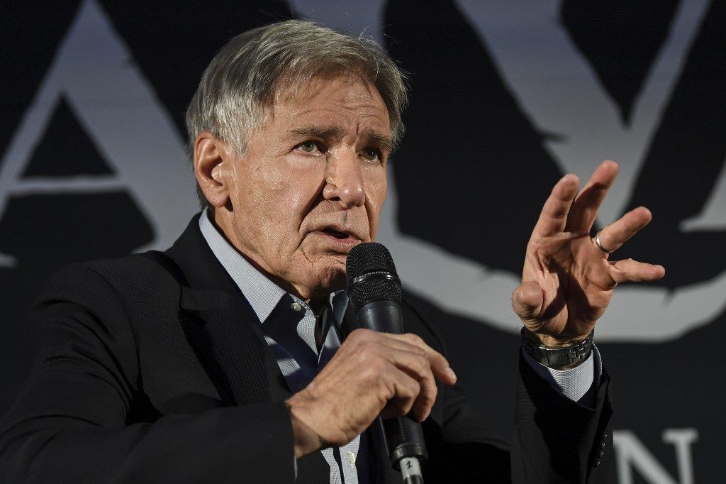 U.S. has lost its ‘moral leadership,’ actor Harrison Ford says