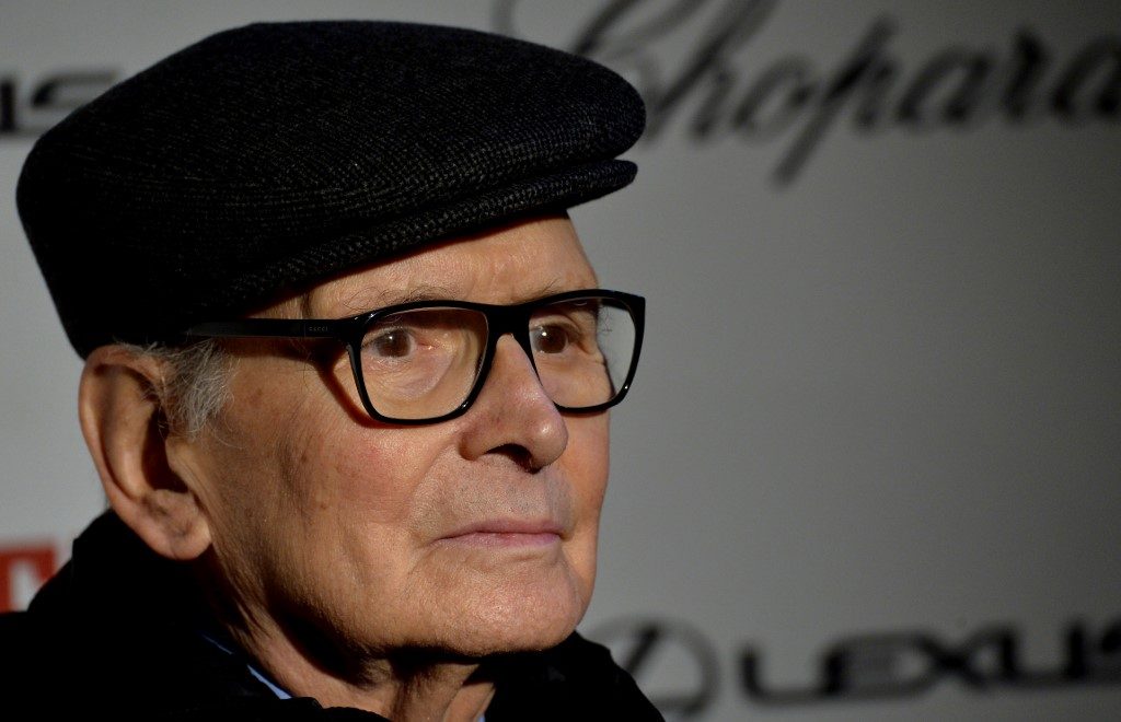 FARWELL. Ennio Morricone, one of the world's best-known and most prolific film composers, has died in Rome, Italian media reported on July 6, 2020. File photo by Tiziana Fabi/AFP 