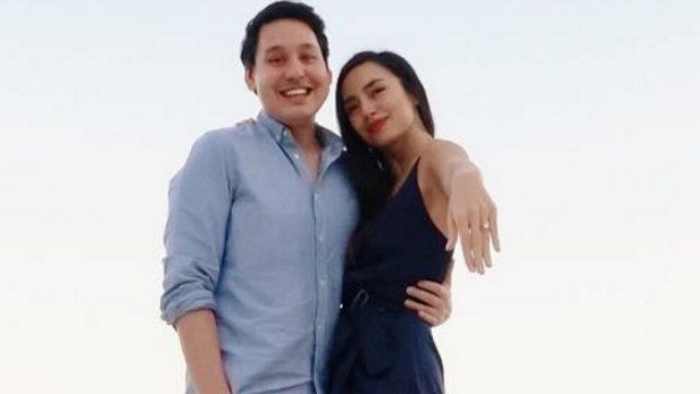 Martine Cajucom and Cliff Ho are engaged