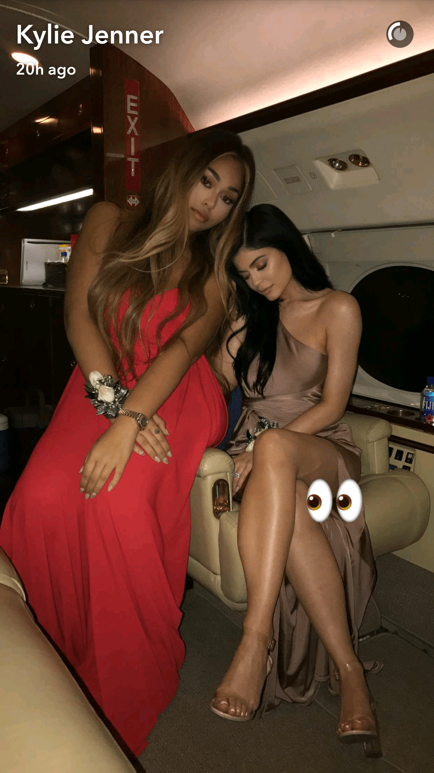 Screengrab from Kylie Jenner/Snapchat  
