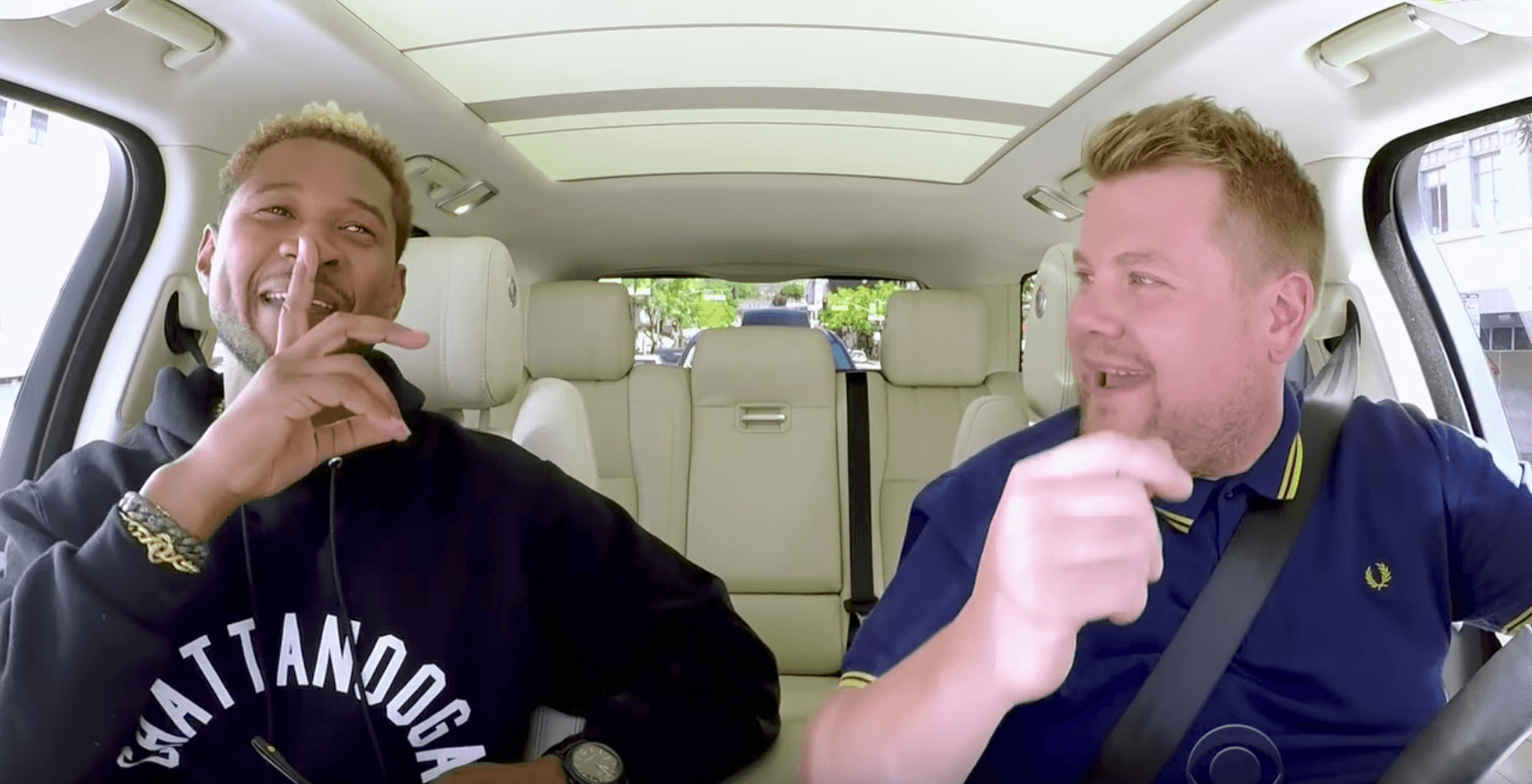 WATCH: Usher teaches James Corden how to dance on ‘Carpool Karaoke’
