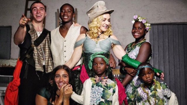 LOOK: Madonna shares first complete family photo