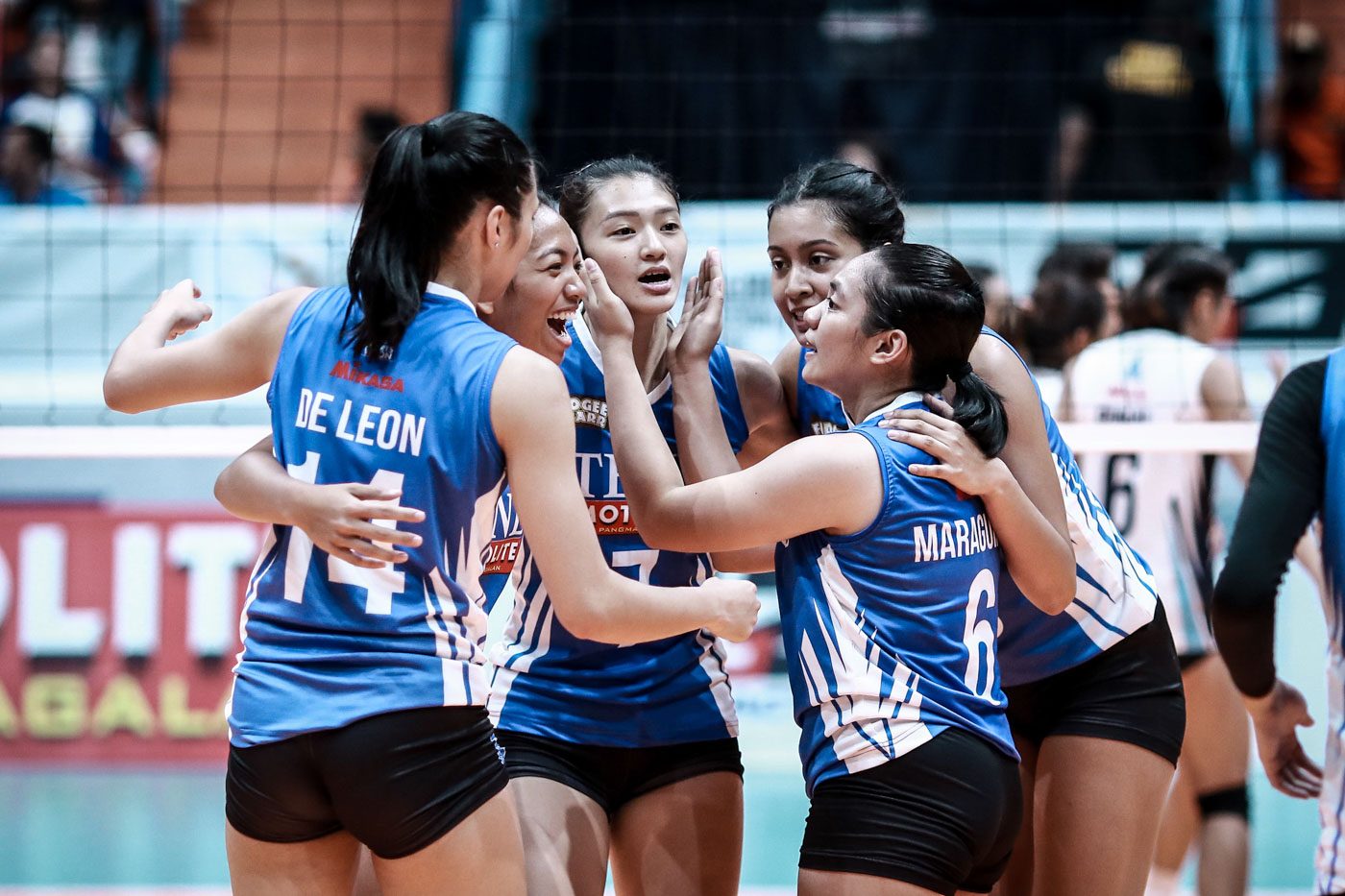 Lady Eagles frustrate Falcons, gain solo second
