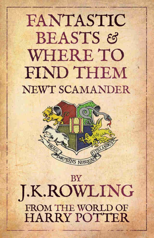 FAMOUS TEXTBOOK. Newt Scamander's Fantastic Beasts and Where to Find Them.' Photo courtesy of Warner Bros. 