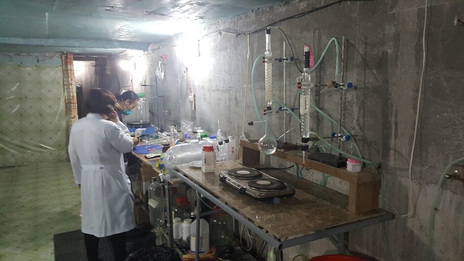 Chinese nationals nabbed at Pampanga shabu lab
