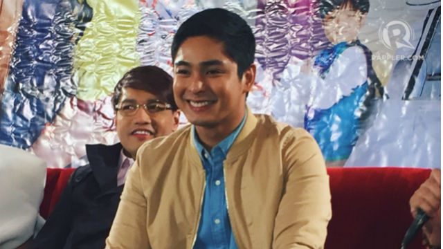 COCO MARTIN. The actor gives comedian best friend Vice Ganda advice on how to be both successful and happy.  Photo by Vernise L. Tantuco 