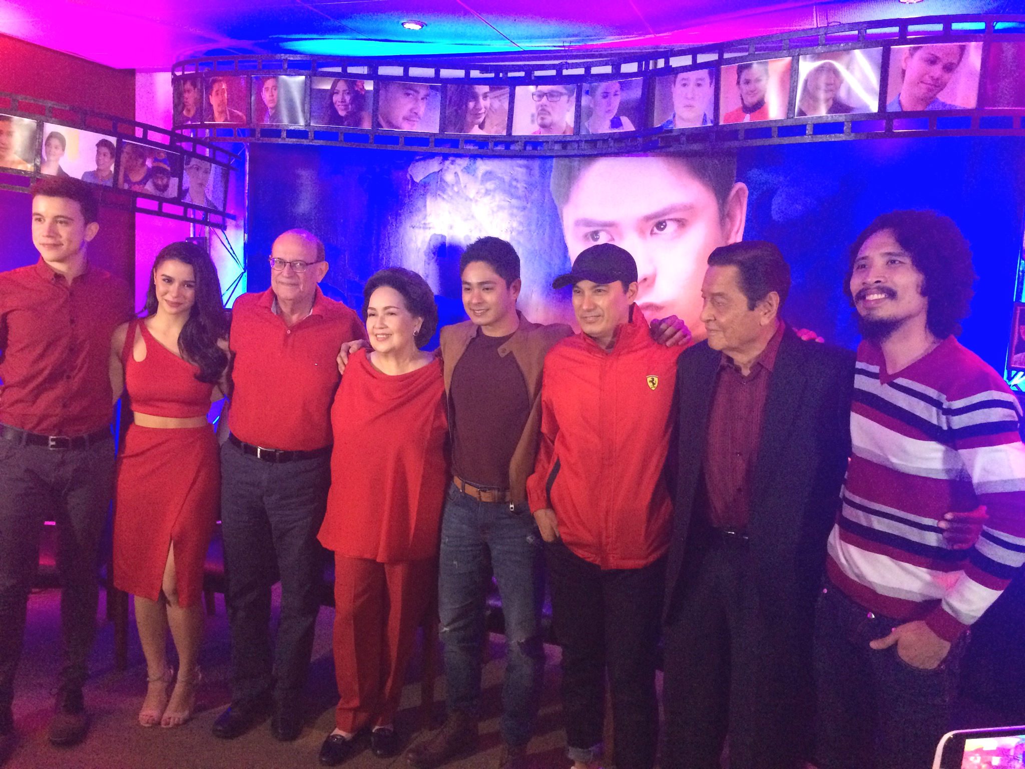 The cast of 'FPJ's Ang Probinsyano' as they celebrate one year on television. Photo by Alexa Villano/Rappler 