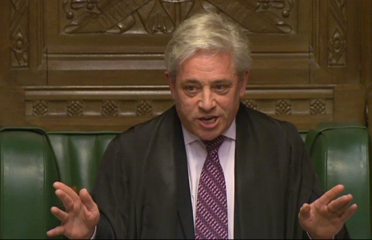 UK speaker opposes a Trump address to parliament