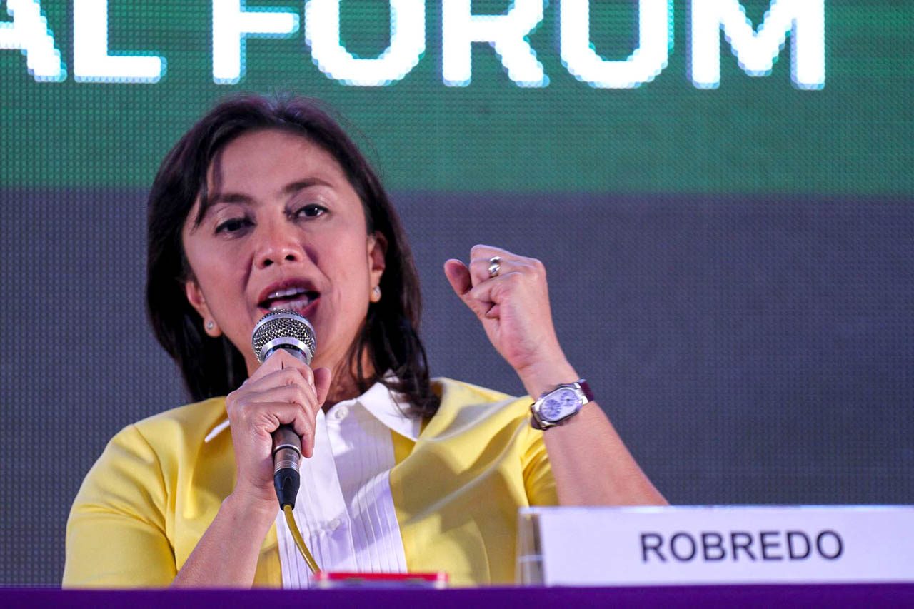 Robredo: VPs should focus on job, not aspire to be president