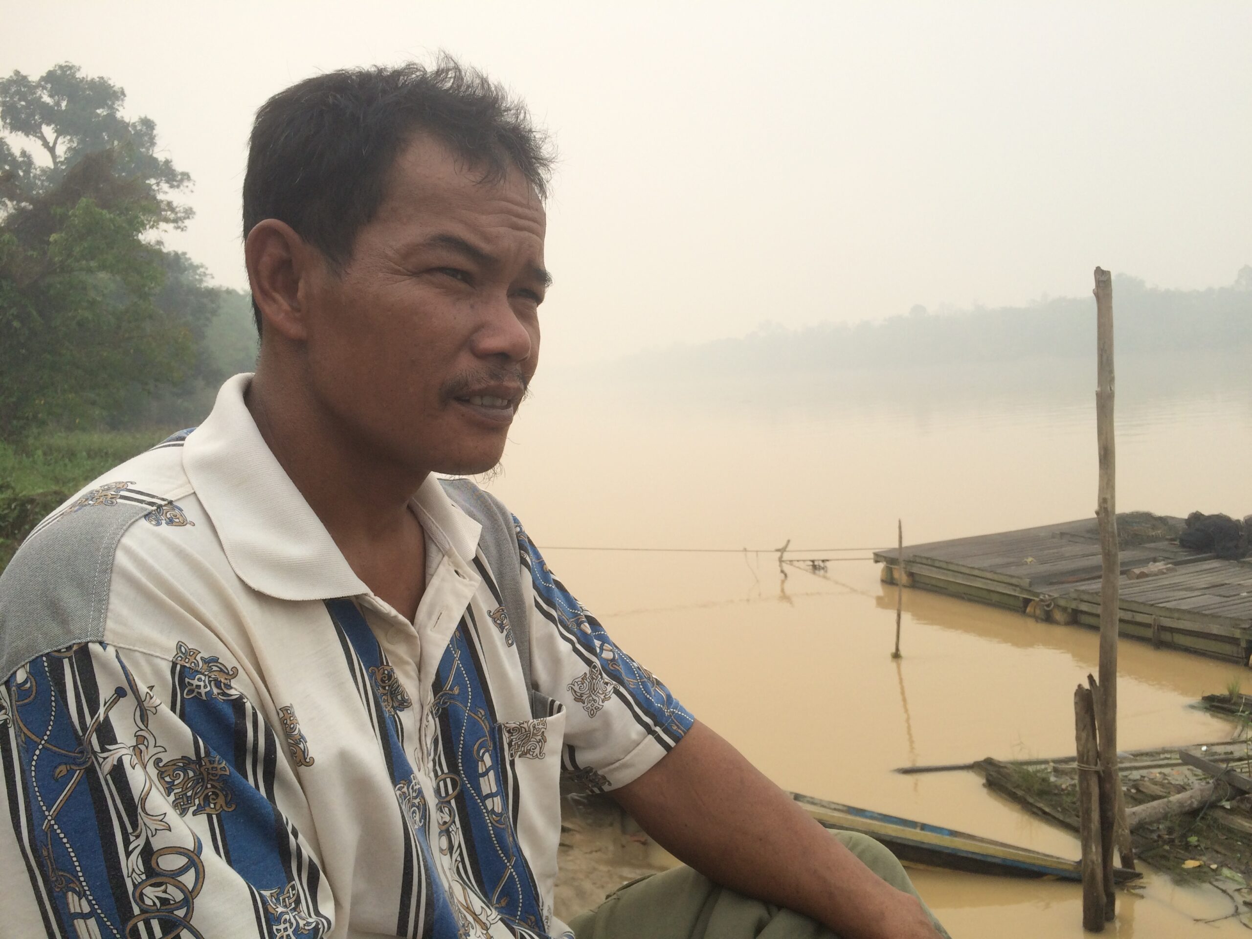 Warga Desa Tumbang Nusa tak mengutuk alam meski dikepung asap