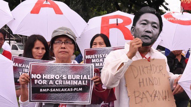 Pro-Marcos tweets: A minority during Luneta rally