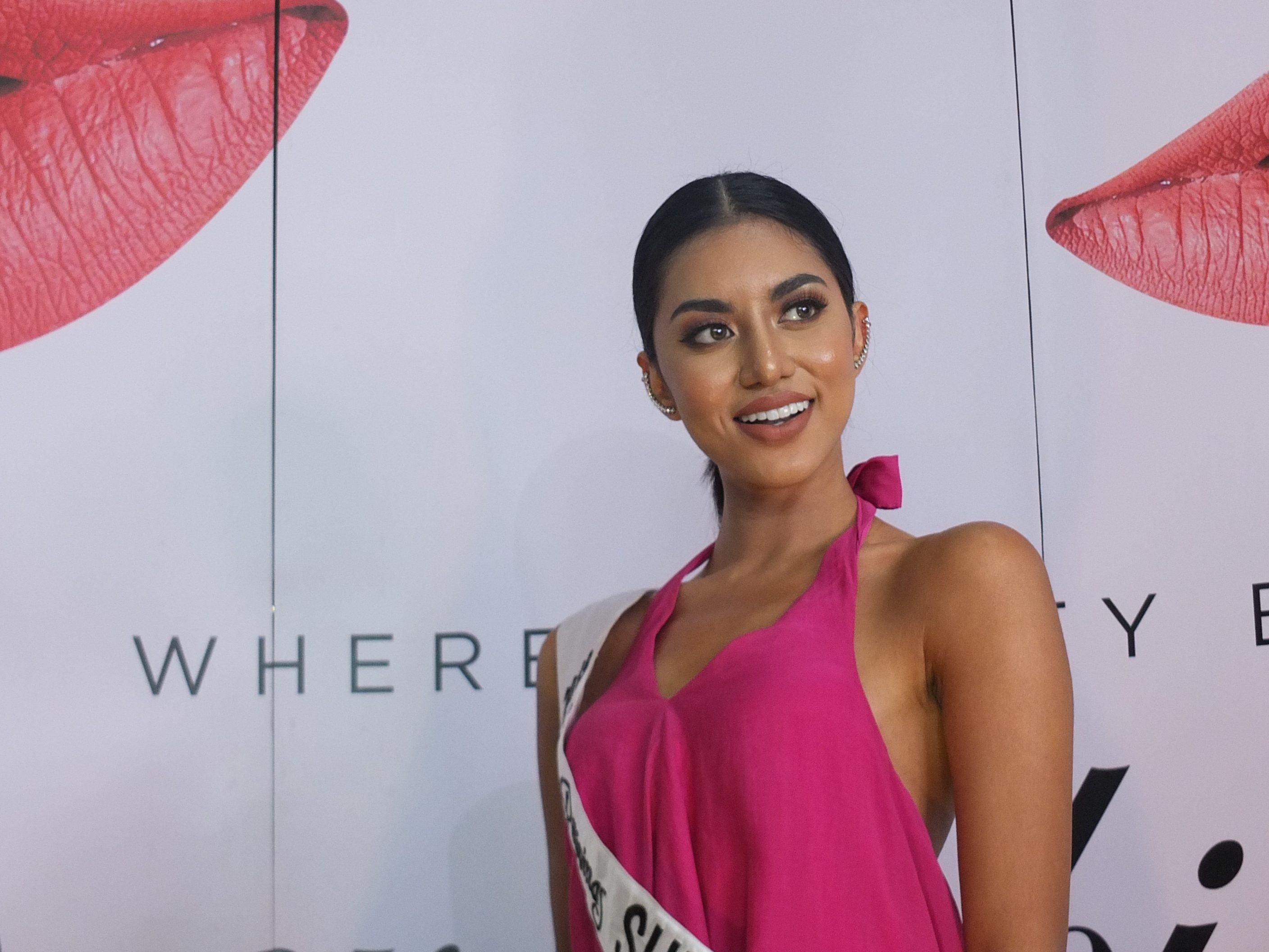 PREPARED. Bb Pilipinas Supranational 2019 Resham Saeed says she's used to getting asked tough questions because of her background. 