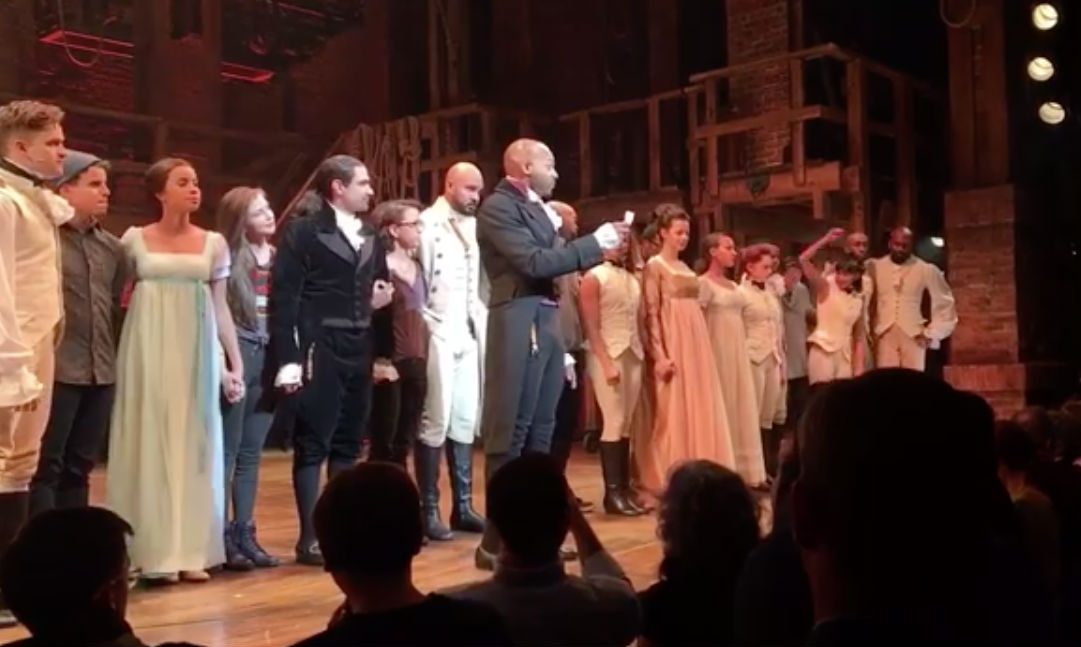 WATCH: ‘Hamilton’ cast has a message for Mike Pence