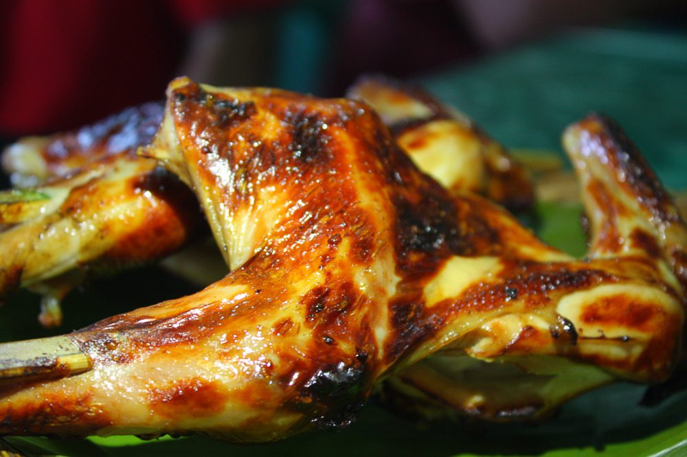 BBQ. Barbecued native chicken at Nanding’s. Photo by Glen Santillan 