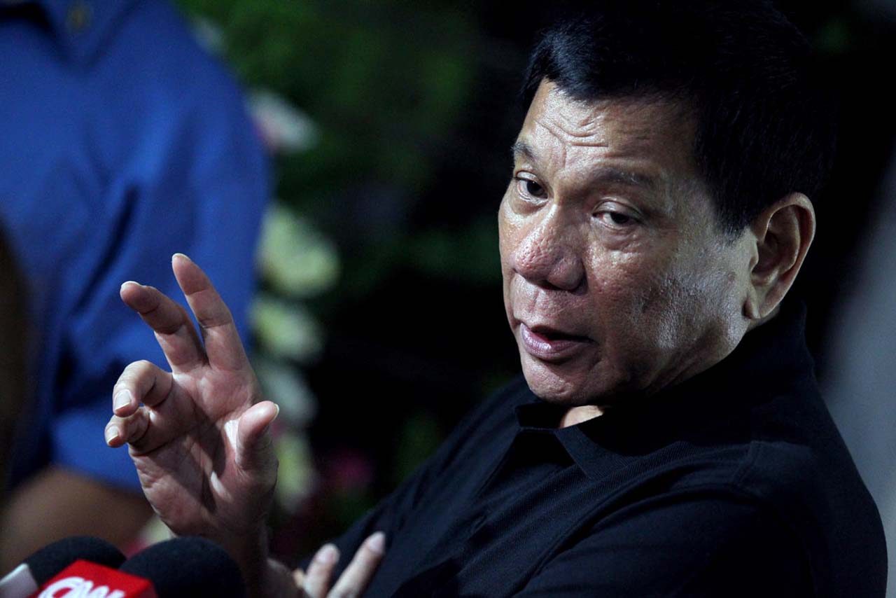 Duterte: ‘No need to stage coup vs me. I myself will swear you in.’