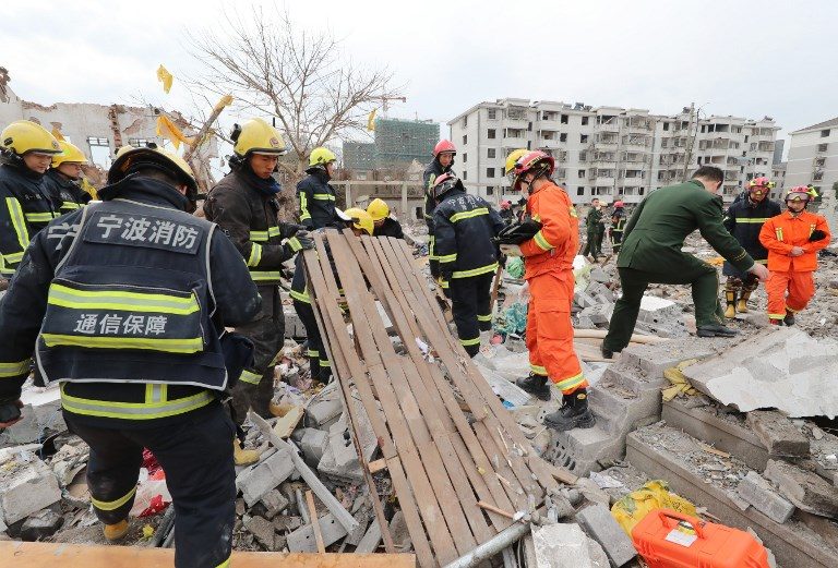Blast rocks Chinese megaport city, two dead