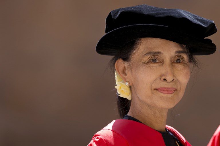 Oxford strips Suu Kyi of city’s ‘freedom’ title