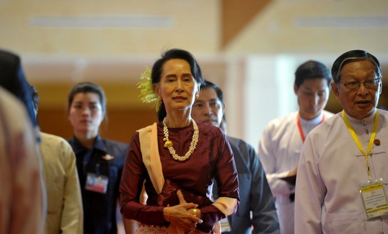Myanmar’s Suu Kyi makes first visit to crisis-hit northern Rakhine