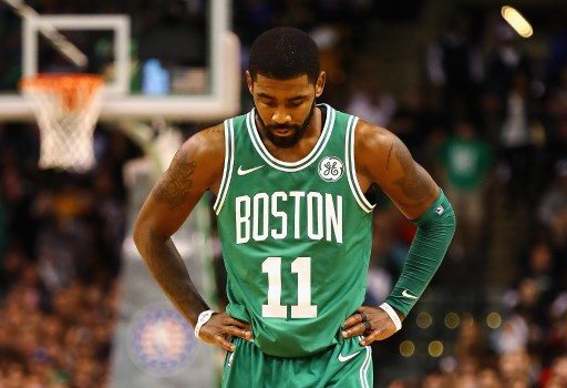 Celtics point guard Kyrie Irving suffers minor facial fracture