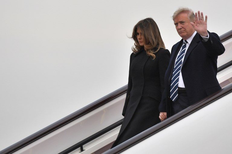 Trump lands in China for talks on North Korea
