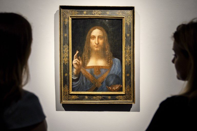 Da Vinci painting of Christ sells for record $450M