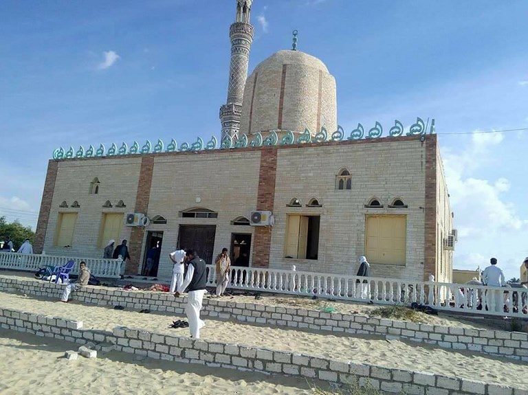 Philippines slams ‘cowardly’ attack on Sinai mosque