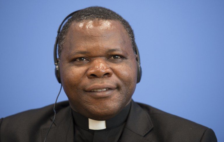 Central Africa’s first Catholic cardinal marches for peace