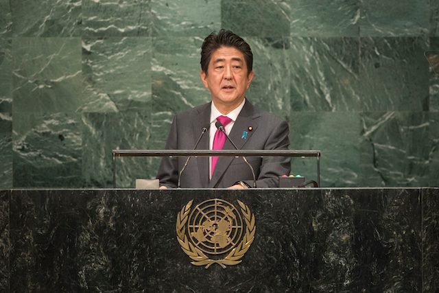 Japan PM demands world find ‘new means’ to stop North Korea