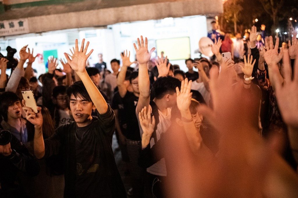 Hong Kong establishment crushed at polls in stark message to Beijing