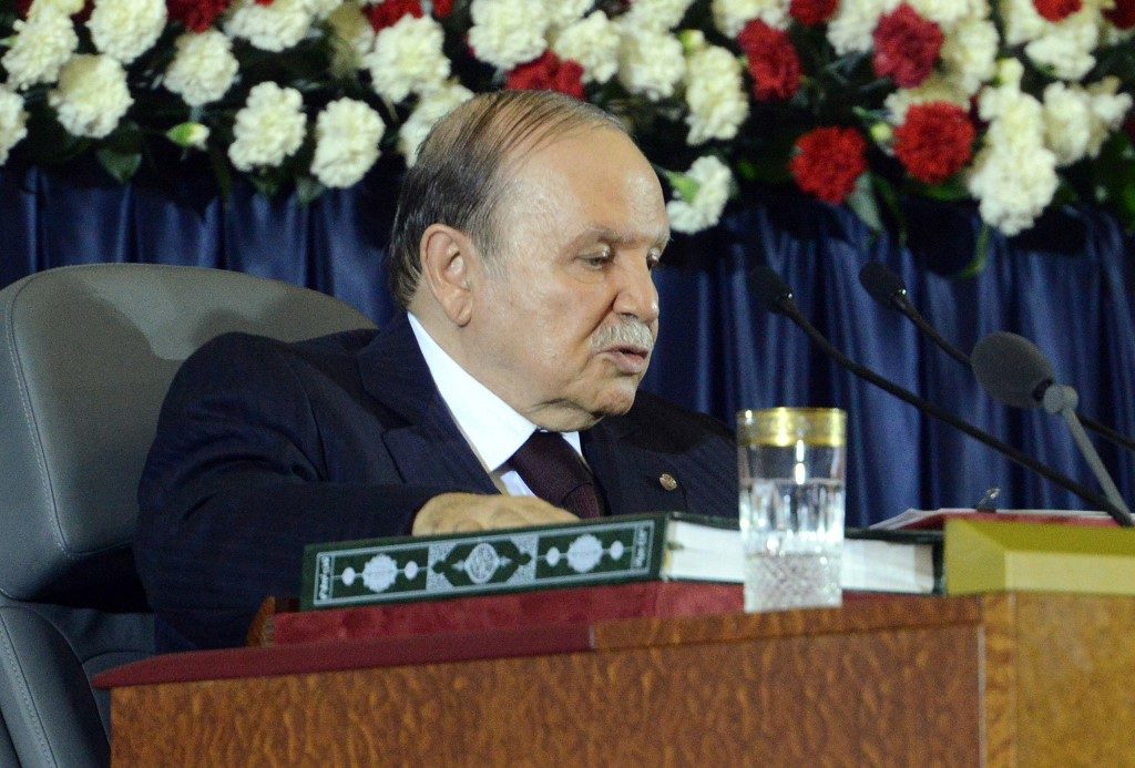 Five candidates running to replace ousted Algerian president Bouteflika